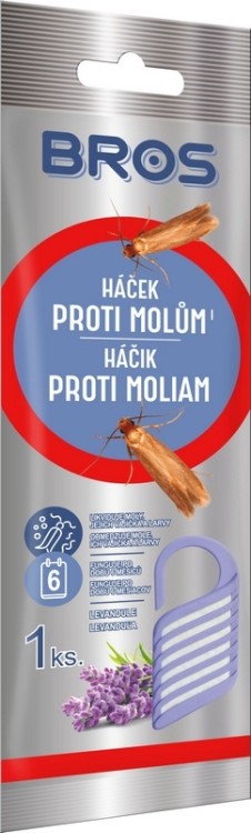 BROS – háček proti molům s vůní levandule